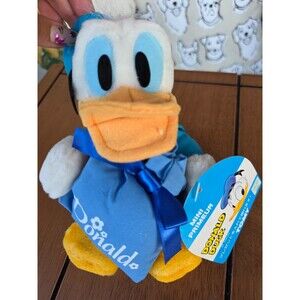Vintage Tomy Mini Primeur Donald Duck Plush OG Tag Japanese Disney collectible